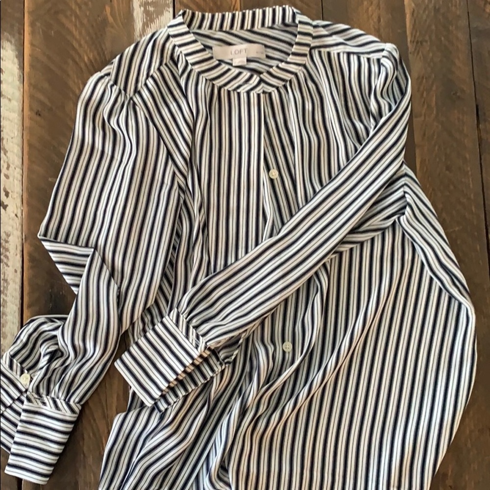 Loft striped shirt